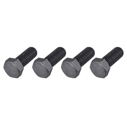 Image of METALLIXITY Hex Bolts (M14-2x35mm) 4Pcs, 8.8 Grade Carbon Steel Fully Threaded Black Oxide, Coarse Thread UNC Hex Head Screw Bolt - for Furniture Repair