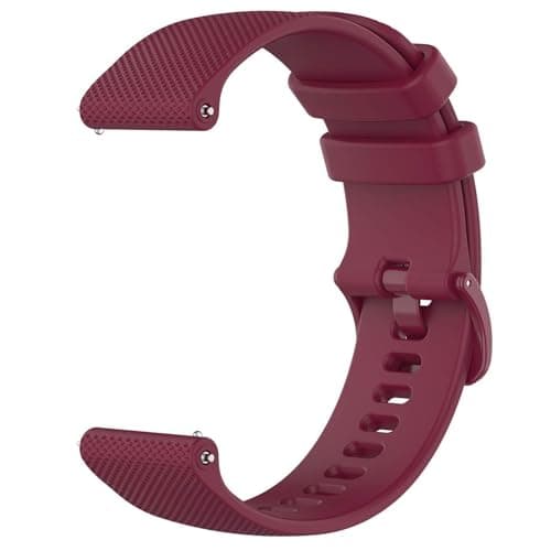 Image of VELULYX band Compatible with Garmin Venu 2S/Venu 3S/Vivomove 3S/Vivoactive 4S, 18MM Soft Silicone band for Fossil Gen 6/5E/3/4/Withings Steel HR 36mm/ScanWatch 2 38mm