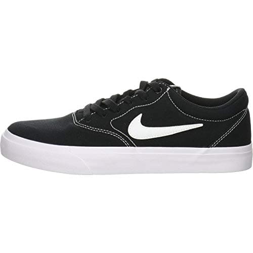 Image of Nike Nike Sb Charge Canvas, Unisex Adult's Skateboarding Skateboarding Shoes, Multicolour (Black/White/Black/Gum Light Brown 6), 7 UK (41 EU)