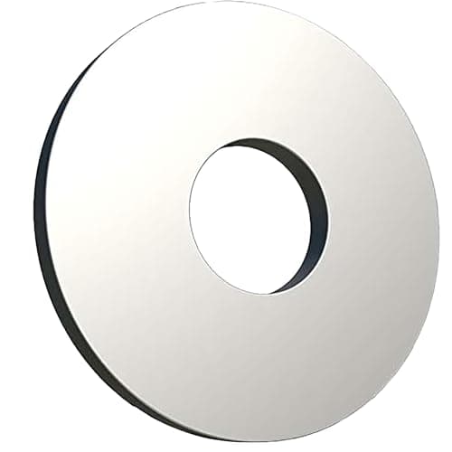 Image of M14 Flat Penny Washer (Pack of 1) Large OD Plain Wide Round Metal Alloy Steel Washers for Screws – Zinc Coated Plated Galvanized Heavy Duty According to Standart ISO7093 M14 (14mm x 44mm)
