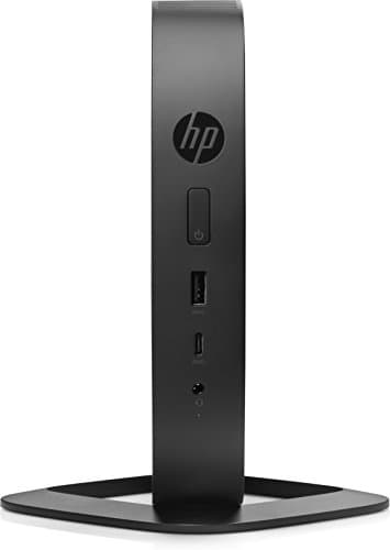 Image of HP Thin Client t530 Tower Desktop PC AMD GX-215JJ 1.5GHz Processor, 4 GB RAM, 16 GB Storage, Windows Embedded 7E (Black) - 2RC29ET#ABU