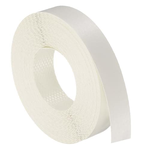 Image of sourcing map White Edge Banding Tape, 19mm x 3 m Pre-Glued Flexible Veneer Edge Edging Strips Wood Tape for Cabinet Repair and Furniture Restoration