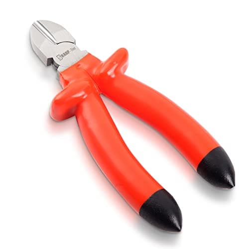 Image of Sharp-tec 1000V Wire Cutters, 160mm Side Cutters Electrical with Anti-Slip Handle, 6-inch Insulated Pliers Snips for Electricians, DIY, Household, Workshop