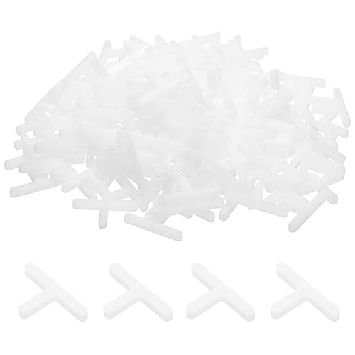 Image of sourcing map 200pcs Tile Spacers 3mm Hard Plastic t Type Tiles Leveler Spacer Installation Ceramic Spacing Clips for Wall Floor