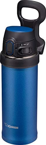 Image of Zojirushi SM-QHE48AK, Flip-and-Go Stainless Mug, 16-Ounce, Cobalt Blue