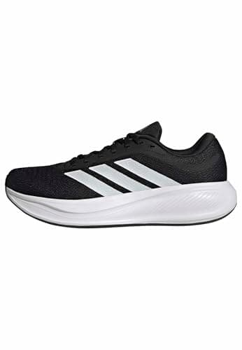 Image of adidas Unisex Response Runner 2 Running Shoes, core Black/FTWR White/Matte Silver, 6 UK