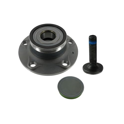 Image of SKF Wheel Bearing Kit With Integrated ABS Sensor VKBA 3656 Rear Axle Position Height 103 mm Length 151 mm Width 154 mm - OE quality