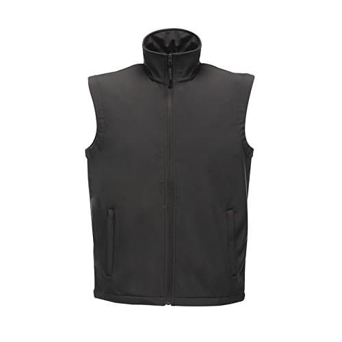 Image of Regatta Men Classic Softshell Bodywarmer Gilet - Seal Grey, Large