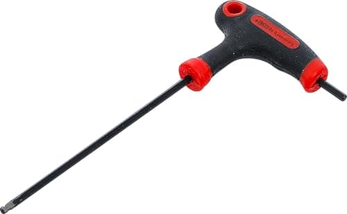 Image of BGS Diy 7882-3 | T-Handle L-Type Wrench | internal Hexagon / internal Hexagon with Ball Head | 3 mm