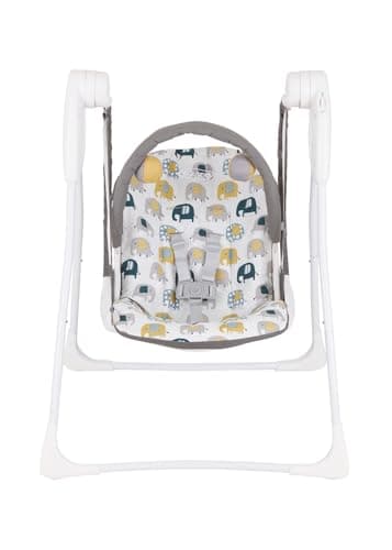 Image of Graco Baby Delight Swing with 2 swing speeds, compact fold and lightweight at only 4.67kg, for rest for Play, Suitable from birth to approx. 6 months (0-9kg), Parade fashion