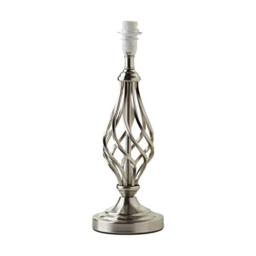 Image of Lighting Supermarket Queenswood Classic Table Lamp Base Only - Silver Chrome