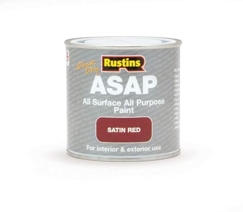 Image of RUSTINS ASAP Paint Red 250ml