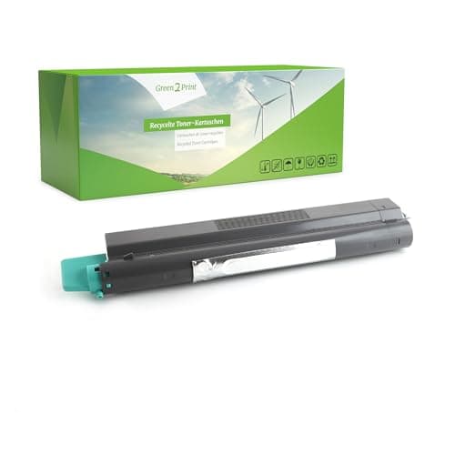 Image of Green2Print Toner Cyan 7500 Pages Replaces Lexmark C925H2CG Suitable for Lexmark C925DE, C925DTE
