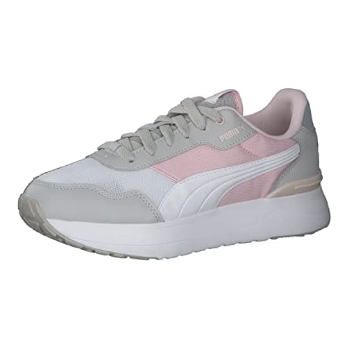 Image of PUMA R78 Voyage JR Sneaker, Gray Violet-White-Chalk Pink, 3 UK