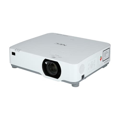 Image of NEC P627UL 6200 ANSI Lumen WUXGA (1920x1200) LCD Projector, White, HDMI, Portable