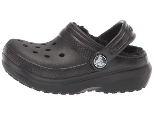 Image of Crocs Classic Lined Clog K, Black/Black, 5 UK