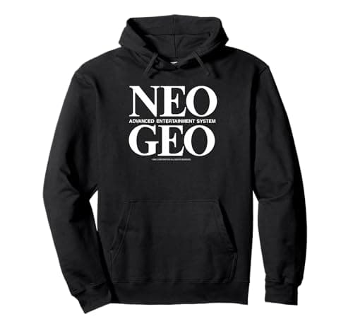 Image of NEOGEO Logo T-shirt Pullover Hoodie