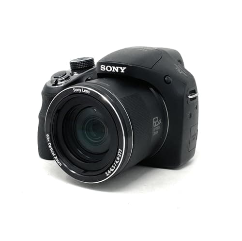 Image of Sony DSCH400 Digital Compact Bridge Camera - Black
