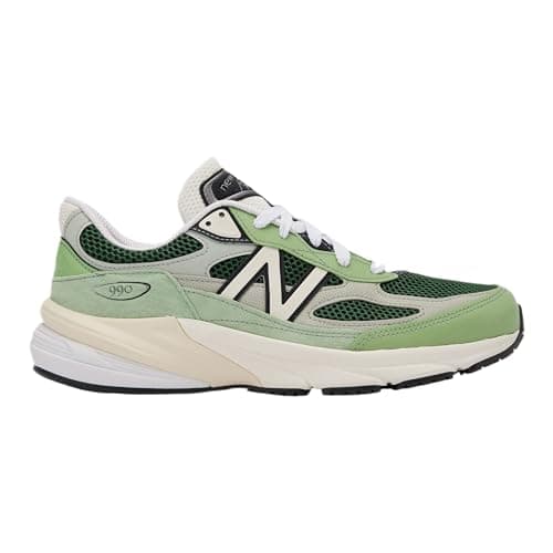 Image of New Balance Men's Made in USA 990v6 Sneakers, Green, 10