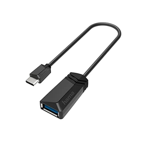 Image of Hama USB-OTG Adapter, USB-C Plug - USB Socket, USB 3.2 Gen 1, 5 Gbit/s