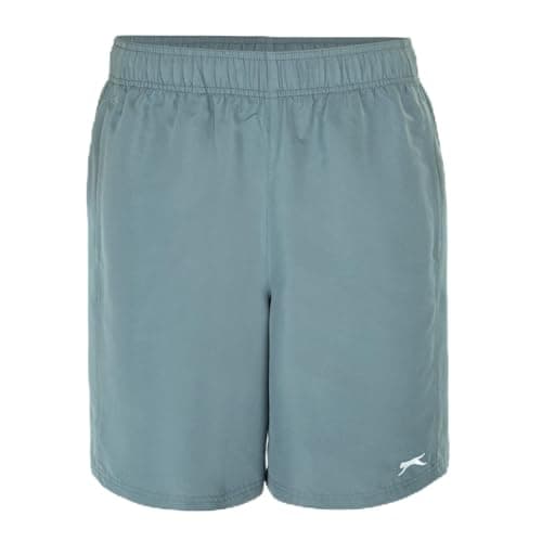 Image of Slazenger Mens Woven Shorts Slate Blue S