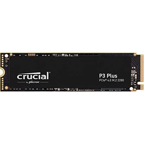 Image of Crucial P3 Plus 1TB PCIe 4.0 3D NAND NVMe M.2 SSD