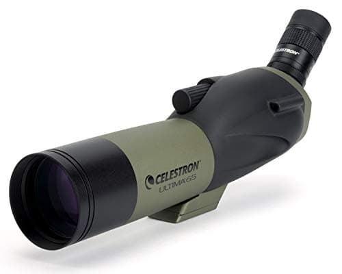 Image of Celestron 52248 65 mm Ultima Spotting Scope 45 Degrees, Green