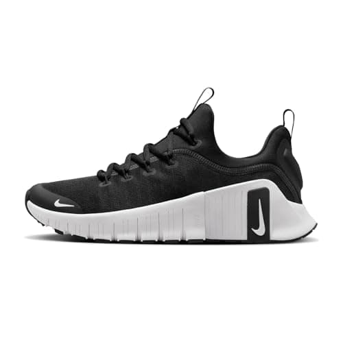 Image of NIKE Free Metcon 6 Women's Trainers Gym Shoes FJ7126 (Black/White 001) UK 7.5 (EU 42)