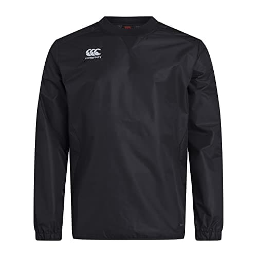 Image of Canterbury Club Vaposhield Water Resistant Rugby Contact Top Black