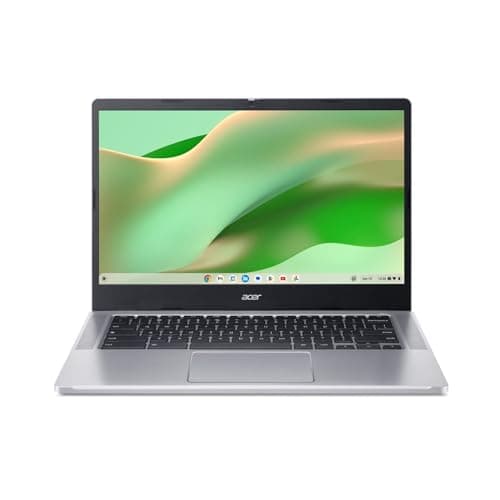 Image of acer Chromebook 314 14" Laptop (Intel Core i3 N305 CPU, 8GB RAM, 128GB eMMC, Chrome OS, Full HD Screen, Silver)