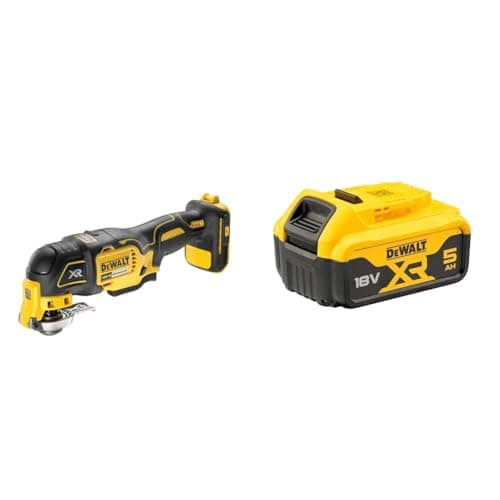 Image of DEWALT DCS355N-XJ Oscillating Multi-Tool 18V Li-Ion Cordless Brushless Battery Powered + DEWALT Battery