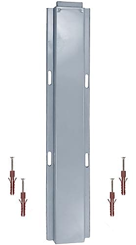 Image of 1STec Grey BT Openreach 25 cable cover capping for outdoor use. Protects the wall entry point and gives the underground telephone broadband drop wire main feed protection from damage