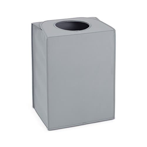 Image of Brabantia Rectangular Portable Laundry Basket - Soft Grey