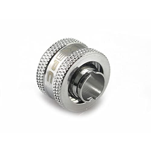Image of XSPC G1/4" Compression Fitting V2 for 3/8" ID 1/2" OD 13/10mm Tubing Chrome
