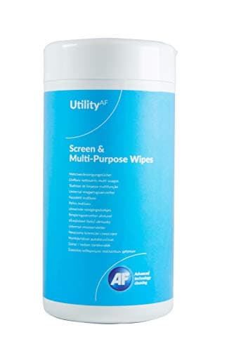 Image of AF Utility Screen and Keyboard Cleaning Wipes - Pre-moistened for Computer, Laptop, TV, Tablets, Phone etc. Tub (60 Wipes)
