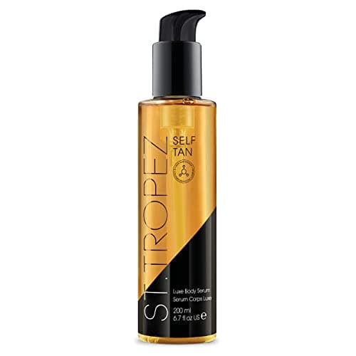 Image of St.Tropez Tan Luxe Body Serum, 5-in-1 Collagen Enhancing Self Tan, Niacinamide, Hyaluronic Acid, Vitamin C & E, Vegan, Natural & Cruelty Free, 200 ml