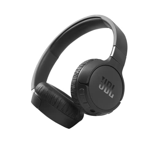 Image of JBL Tune 660 NC Wireless On-Ear Bluetooth Headphones with Active Noise Cancellation, Black