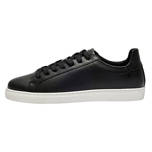 Image of SELETED HOMME SLHEVAN New Leather Sneaker NOOS O, Sneaker, Black,