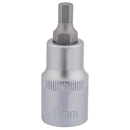 Image of Draper 16298 1/2-Inch Square Drive Metric 6 mm Tip Hexagonal Socket Bit