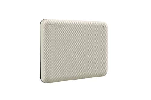 Image of TOSHIBA Canvio Advance 2TB Portable External Hard Drive USB 3.0, White - HDTCA20XW3AA