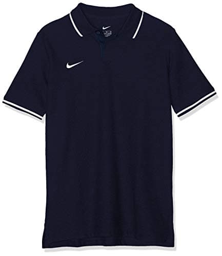 Image of Nike Unisex Kids Y Tm Club19 Polo Shirt, Obsidian/(White), L EU