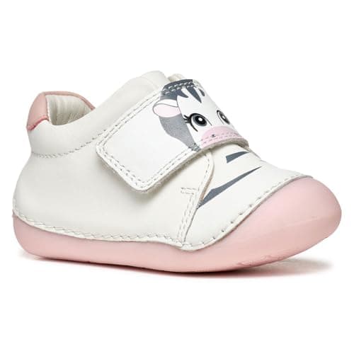 Image of Geox Baby Girls B Tutim Sneaker, White Rose, 2.5 UK Child
