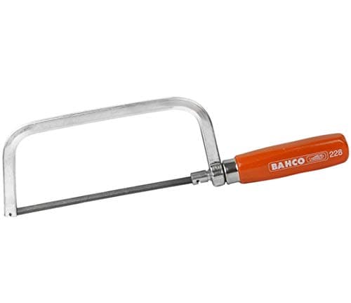 Image of Bahco 228 Multi-colour 6 Inch 192 TPI Rectangular Alloy Steel Blade Handsaw