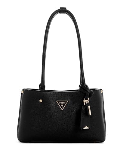 Image of GUESS Meridian Shoulder Bag, black, standard size, Backpack