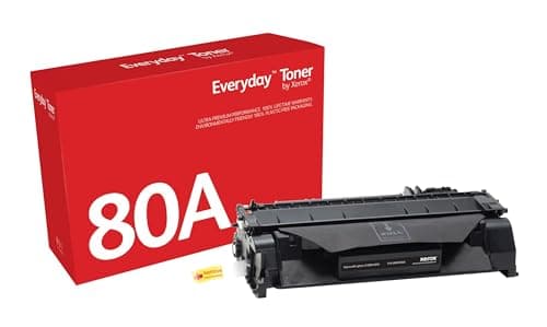 Image of Xerox Everyday Compatible HP 80A CF280A Black Toner, Standard Capacity
