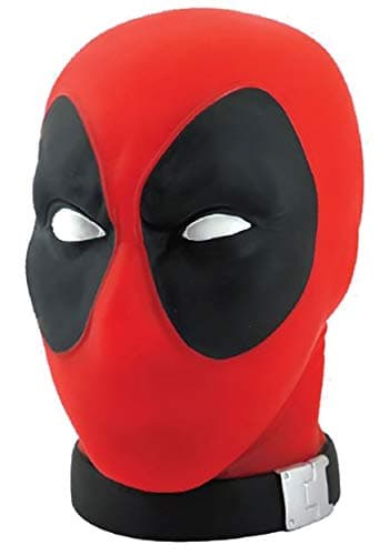 Image of Marvel Monogram Heroes: Deadpool Head Bank Statue, 4"