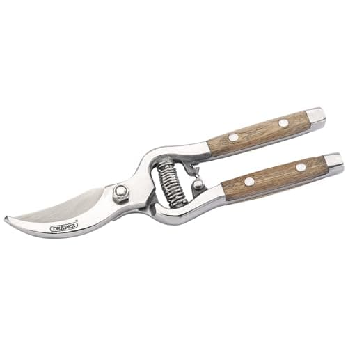 Image of Draper 85188 Bypass Secateurs with Ash Handles, 210mm