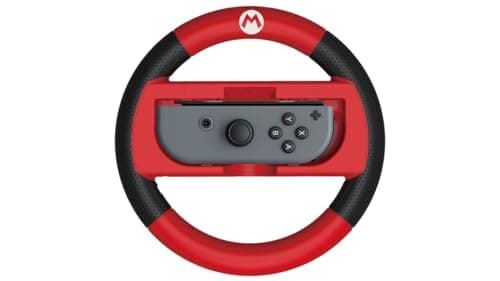 Image of Hori Mario Kart 8 Deluxe - Mario Racing Wheel - Controller forNintendo Switch