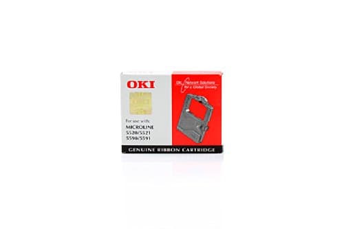Image of Ribbon Original OKI 1x Black 01126301 / ML 5520 for OKI Microline 5520