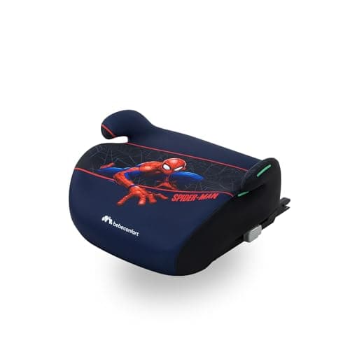 Image of Bebeconfort Marvel Manga i-Fix Car Booster Seat ISOFIX, Spider-Man Car Seat for 6-12 Years Boys and Girls, 22-36 kg, 128-150 cm, Portable, Comfortable, Compact, Lightweight, Authentic Spiderman